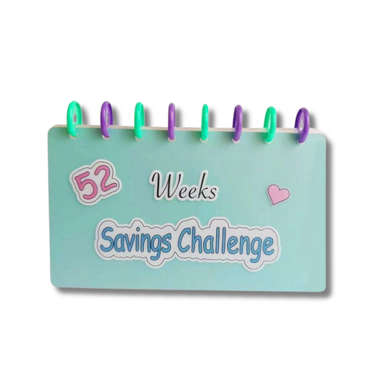 52 Weeks Savings Challenge Flip Book